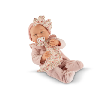 Matti Conjunto Pelele Rosa con Chupetero