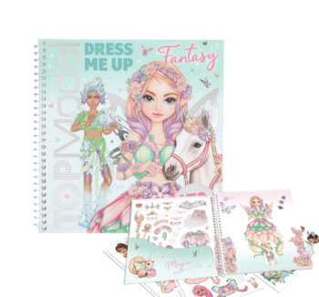 Producto: Cuaderno con Pegatinas de Fantasía Dress Me Up TopModel