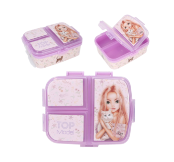 Táper XL Blooming Kitty TopModel fiambrera con compartimentos