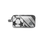 Portatodo doble fútbol Totto con estampado deportivo y cremalleras