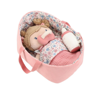 Bebé Rosa Canastilla Little Dutch