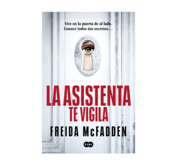 Producto: Portada libro La asistenta te vigila Freida McFadden