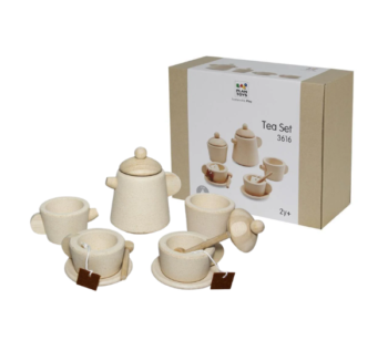 Juego de Té de Madera Plantoys para niños