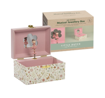 Caja de Música Joyero Rosa Fairy Little Dutch para niñas