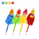 Bolígrafo de Gel Borrable Divertido Hairy Friends en 4 colores