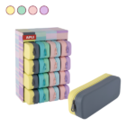 Estuche de Silicona Bicolor Pastel APLI en todos los colores