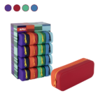 Estuche de Silicona Bicolor Neón APLI