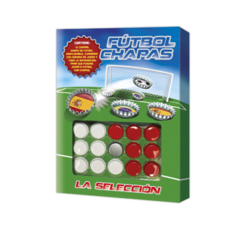 Juego de Chapas de Fútbol La Selección