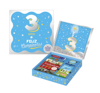 Caja de Regalo de Cumpleaños para Niños de 3 años