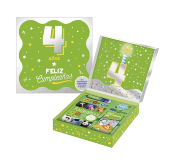 Producto: Caja de Regalo de Cumpleaños para Niños de 4 años