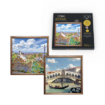 Puzzle Magnético con Marco Flow Mosaic 300 Piezas en dos modelos