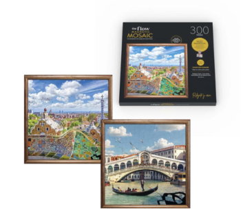 Producto: Puzzle Magnético con Marco Flow Mosaic 300 Piezas en dos modelos