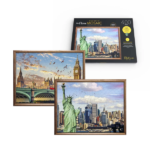 Puzzle Magnético con Marco Flow Mosaic 400 Piezas en los dos modelos