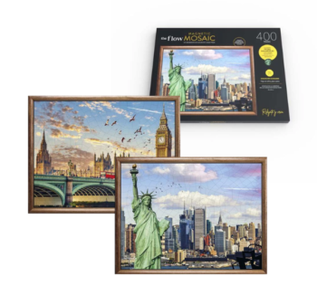 Producto: Puzzle Magnético con Marco Flow Mosaic 400 Piezas en los dos modelos