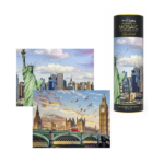 Puzzle Magnético Flow Mosaic 400 Piezas sin marco en dos modelos