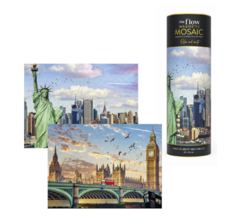 Producto: Puzzle Magnético Flow Mosaic 400 Piezas sin marco en dos modelos