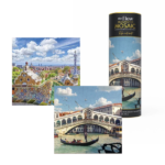 Puzzle Magnético Flow Mosaic 300 Piezas sin marco en los dos modelos