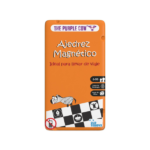 Juego de viaje ajedrez en caja de lata