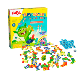 El Monstruo de los Calcetines Edición Limitada con calcetines y figuras del juego