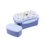 Fiambrera Hermética Con Placa de Frío Abeja Azul