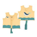 Chaleco Flotador Aprendizaje Whale Teal Monneka diseño 2026