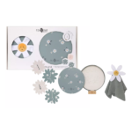 Caja de Nacimiento Daisy Blue Petit Artichaut completa