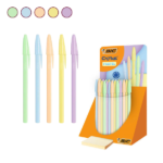Bolígrafo Cristal Pastel BIC en los 5 modelos