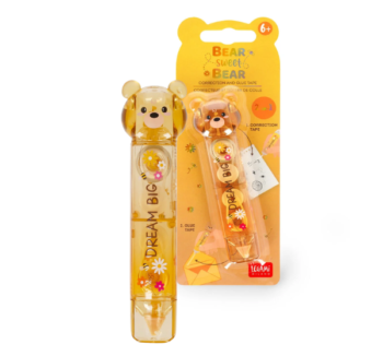 Cinta Correctora y Pegamento 2 en 1 Teddy Bear Legami