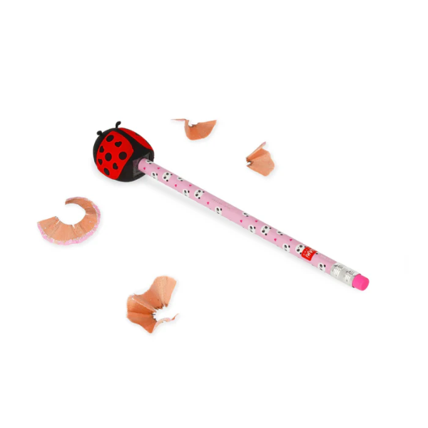 Sacapuntas de Mariquita (Ladybug) de Legami - Librería Campoamor Sacapuntas Ladybug Legami