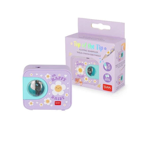 Sacapuntas Eléctrico Daisy Legami - Librería Campoamor Sacapuntas Eléctrico Daisy Legami