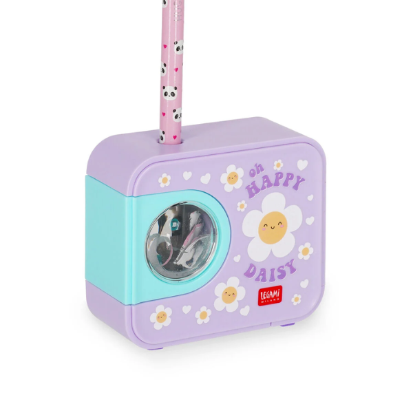 Sacapuntas Eléctrico Daisy Legami - Librería Campoamor Sacapuntas automático Daisy Legami