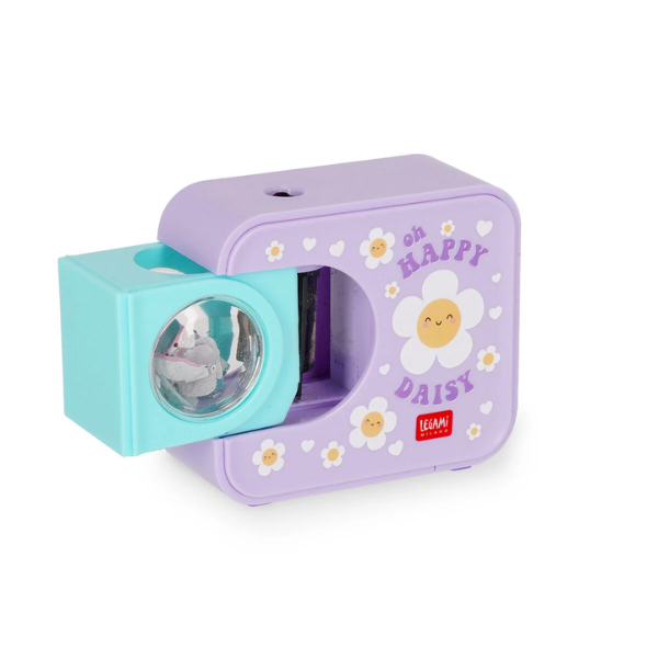 Sacapuntas Eléctrico Daisy Legami - Librería Campoamor Sacapuntas eléctrico floral Legami