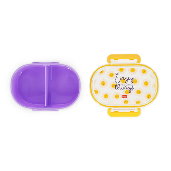 Fiambrera para Merienda Daisy Legami - Librería Campoamor Fiambrera escolar Daisy Legami