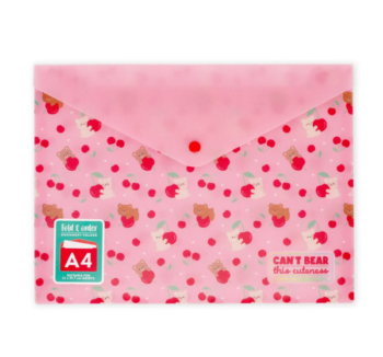 Carpeta para Documentos A4 Teddy Bear Legami color rosa