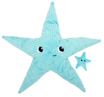 Peluche Estrella de Mar con Bebé Ptipotos Azul