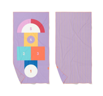 Toalla Microfibra M Hopscotch infantil reversible