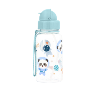 Botella Plástico Pandas in Space 500ml infantil
