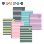 Cuaderno A4 IT'S A MATCH disponible en varios colores