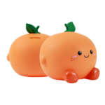 Hucha Naranja Fresh Market iTotal vista frontal.