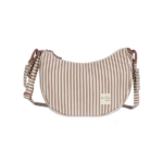 Bolso Crossbody Góndola Praliné Rayas Moka Walking Mum