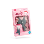Conjunto de Ropa para Peluche Lucky Kitty Gatita Elegante