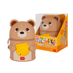 Estuche Super Kawaii de Silicona Teddy de Legami.