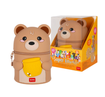 Librerías Campoamor - Librería Campoamor Producto: Estuche Super Kawaii de Silicona Teddy de Legami.