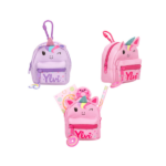 Mini Mochila Unicornio con Set de Escritura Ylvi