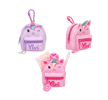Mini Mochila Unicornio con Set de Escritura Ylvi