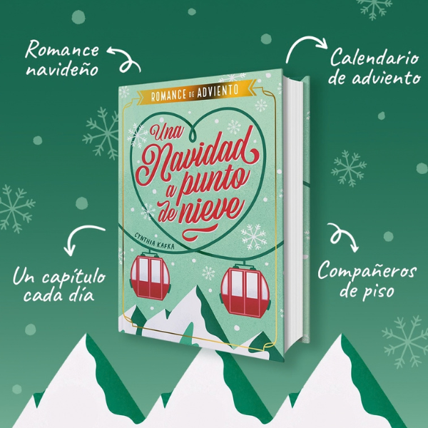 Una Navidad a punto de nieve (Libro de Adviento) - Librería Campoamor Una Navidad a punto de nieve novela romántica navideña