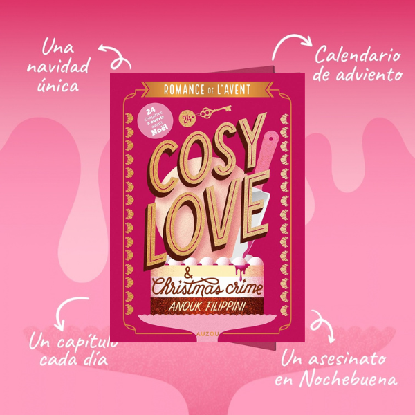 Cozy love y crímenes navideños (Libro de Adviento) - Librería Campoamor Cozy love y crímenes navideños Libro de Adviento
