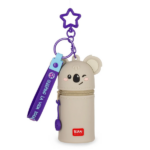 Monedero con Llavero Mini Kawaii Koala Legami de silicona supersuave.